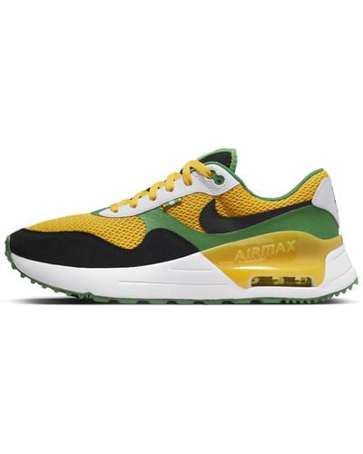Nike College Air Max Systm (oregon) Shoes - Yellow