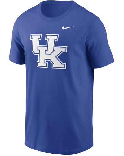 Nike Kentucky Wildcats Primetime Evergreen Logo College T-shirt - Blue