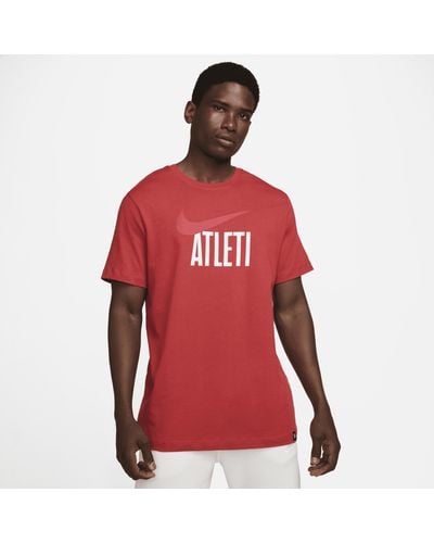 Nike Atlético Madrid Swoosh Football T-shirt - Red