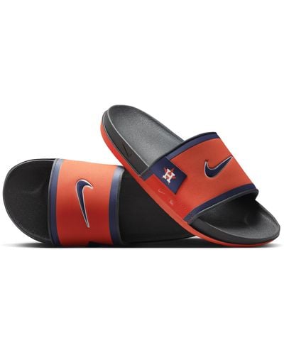 Nike Offcourt (houston Astros) Offcourt Slides - Red