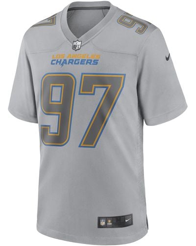 Nike Nfl Los Angeles Chargers Atmosphere (joey Bosa) Fashion Football Jersey - Gray