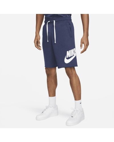 Nike Club Alumni French Terry Shorts - Blue