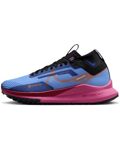 Nike Pegasus Trail 4 Gore-tex Waterproof Trail-running Shoes - Blue