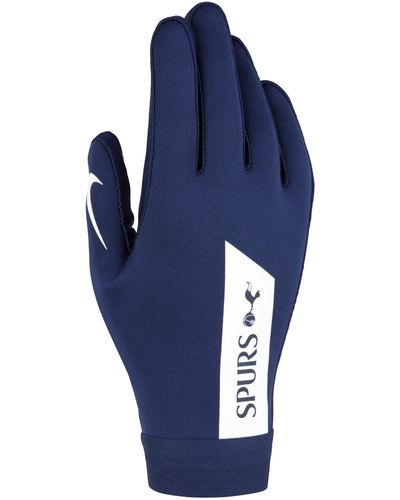 Nike Hyperwarm Tottenham Hotspur Academy Football Gloves - Blue