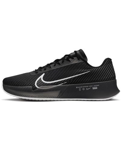 Nike Court Air Zoom Vapor 11 Clay Tennis Shoes - Black