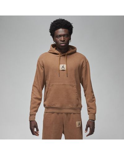 Nike Essentials Statement Hoodies - Brown
