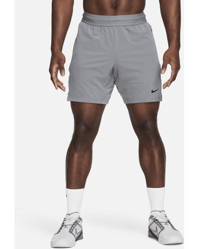 Nike Shorts da fitness dri-fit non foderati 18 cm flex rep 4.0 - Nero