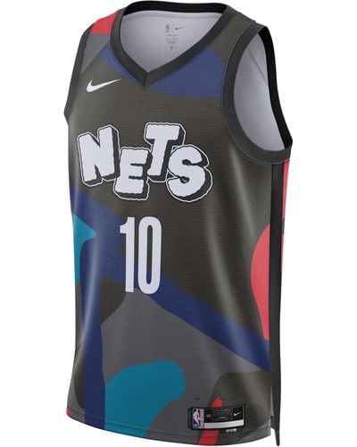 Nike M.bridges Nets Ce23 Jersey M.bridges Nets Ce23 Jersey - Grey