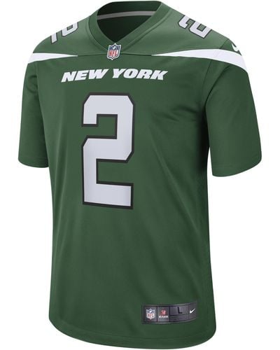 Nike Maglia da partita da football americano new york jets (zach wilson) nfl - Verde