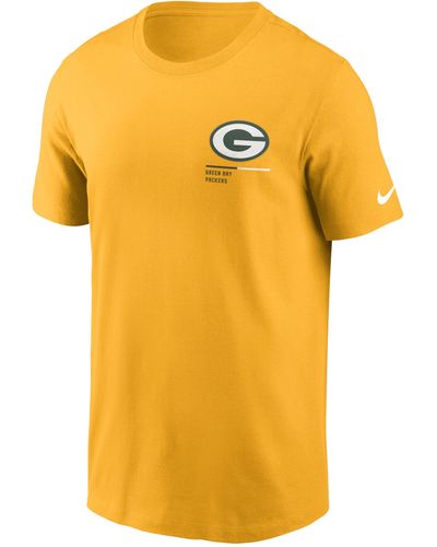 Nike Pittsburgh Steelers Local Essential Nfl T-shirt - Yellow