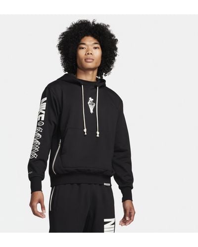 Nike Standard Issue Dri-fit Pullover Hoodie - Black