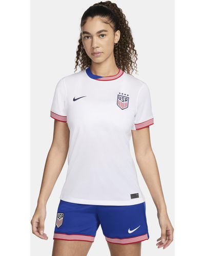 Nike Uswnt 2024 Stadium Home Dri-fit Soccer Replica Jersey - White
