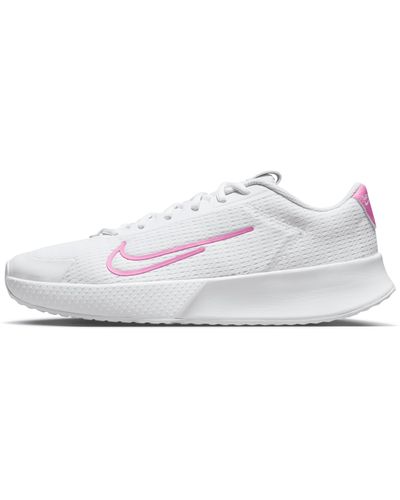 Nike Court Vapor Lite 2 Hard Court Tennis Shoes - White