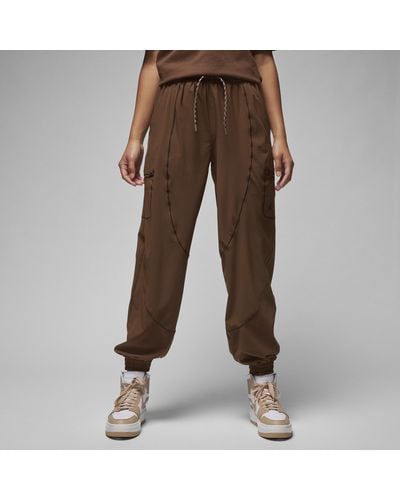 Nike Sport Tunnel Trousers - Brown