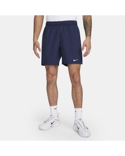 Nike Court Victory Dri-fit 18cm (approx.) Tennis Shorts 50% Recycled Polyester - Blue