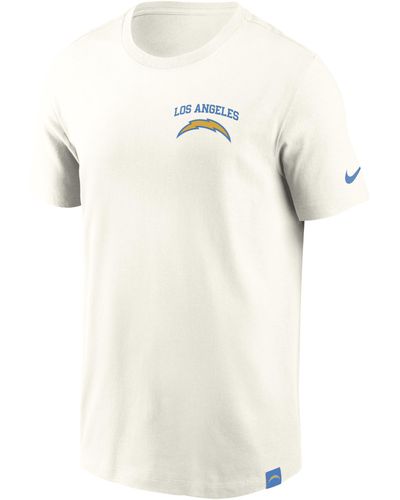 Nike Los Angeles Chargers Blitz Essential Nfl T-shirt - Natural