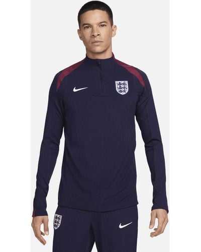 Nike England Strike Elite Dri-fit Adv Football Knit Drill Top Polyester - Blue