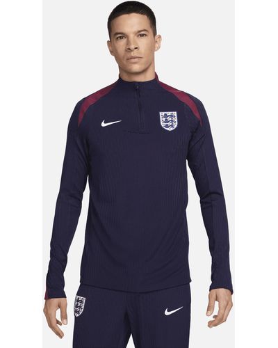 Nike England Strike Elite Dri-fit Adv Football Knit Trousers Polyester - Blue