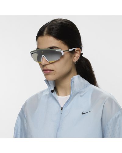 Nike Marquee Edge Mirrored Sunglasses - Blue