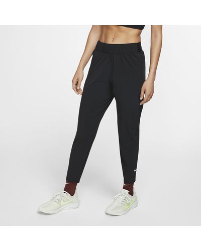 Nike Essential 7/8 Running Trousers Polyester - Black