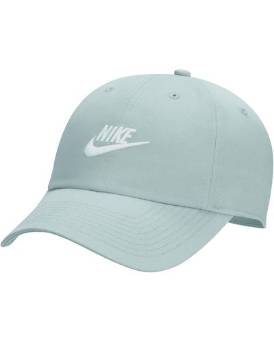 Nike Club Unstructured Futura Wash Cap - Blue