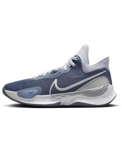 Nike Renew Elevate 3 Basketball Shoes - Blue