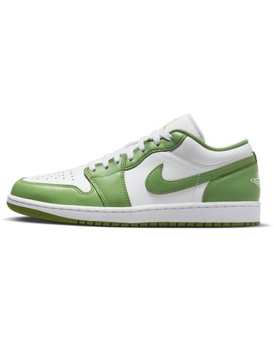 Nike Air Jordan 1 Low Se Shoes - Green