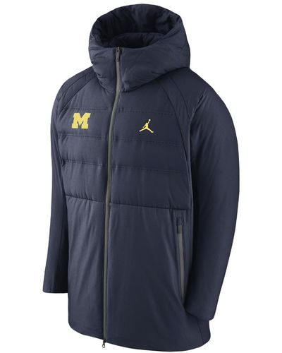Nike College Aeroloft (michigan) Men's Jacket, By Nike - Blue