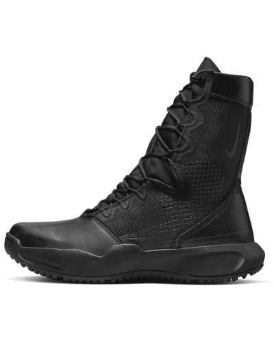 nike trail winds all black mens boots sale on  - StclaircomoShops - 114  - Nike Air Force 1 Low 07 White Green Black CW2288