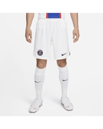 Nike Paris Saint-germain 2023/24 Match Home/away Dri-fit Adv Football Shorts 50% Recycled Polyester - White