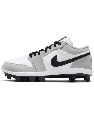 Nike 1 Retro Mcs Low Baseball Cleats - Gray