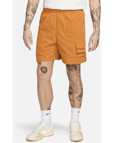 Nike Life Camp Shorts - Orange