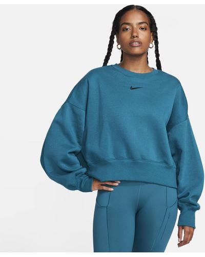 Sweat NIKE W Phoenix Fleece Over-Oversized Crew-Neck Sweatshirt