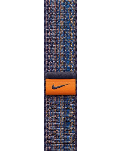Nike 45mm Royal/orange Sport Loop - Blue