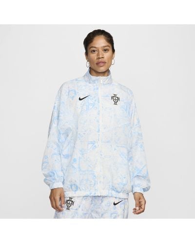 Nike Portugal Essential Windrunner Football Woven Jacket - Blue