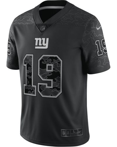 Nike Nfl New York Giants Rflctv (kenny Golladay) Fashion Football Jersey - Black