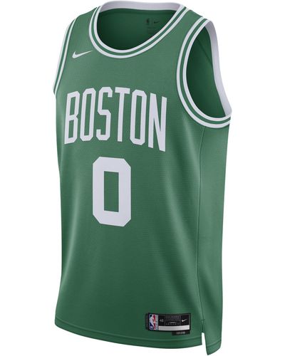 Nike Maglia boston celtics icon edition 2022/23 dri-fit swingman nba - Verde