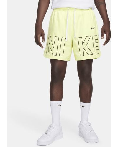 Nike Sportswear Woven Flow Shorts - Yellow