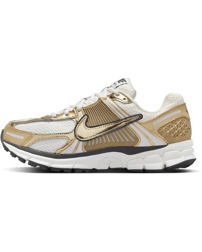 Nike Zoom Vomero 5 Gold Shoes Leather - White