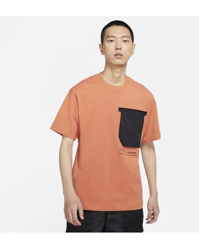 Nike T-shirt statement jordan 23 engineered - Arancione