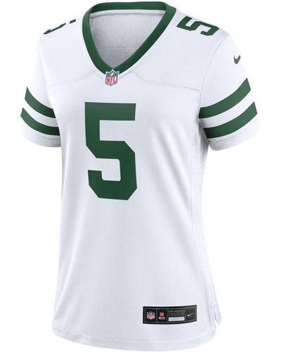 Nike Garrett Wilson New York Jets Nfl Game Football Jersey - Green