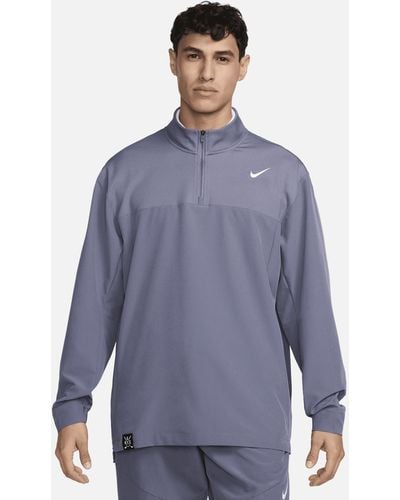 Nike Golf Club Dri-fit Golf Jacket - Blue