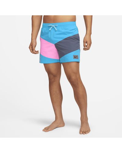 Nike Shorts da mare volley 13 cm - Blu