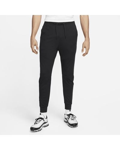 Nike Sportswear Tech Fleece Lightweight Slim-fit Jogger Sweatpants - Black