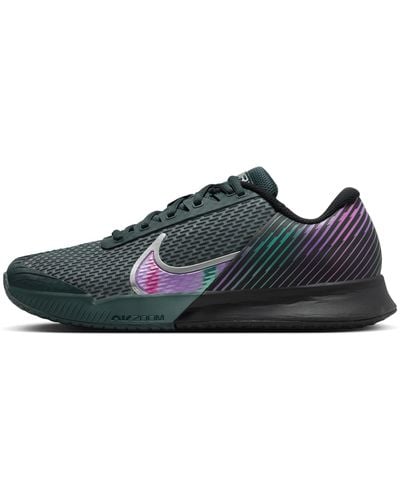 Nike Court Air Zoom Vapor Pro 2 Premium Hard Court Tennis Shoes - Blue