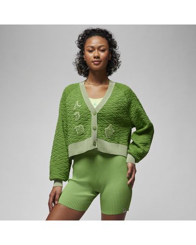 Nike Jordan X Union X Bephies Beauty Supply Cardigan Polyester - Green