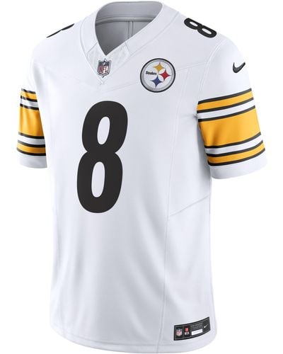Nike Kenny Pickett Pittsburgh Steelers Dri-fit Nfl Limited Football Jersey - White