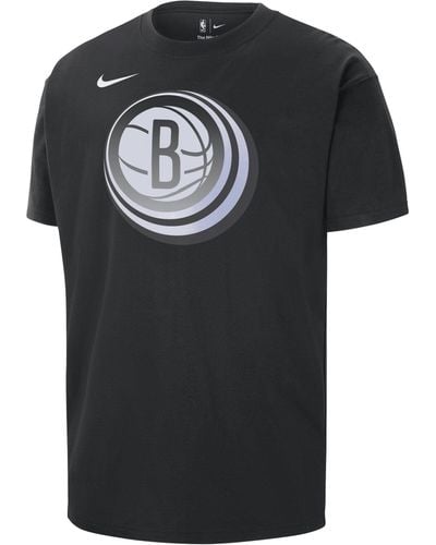 Nike Brooklyn Nets Essential Nba T-shirt Cotton - Black