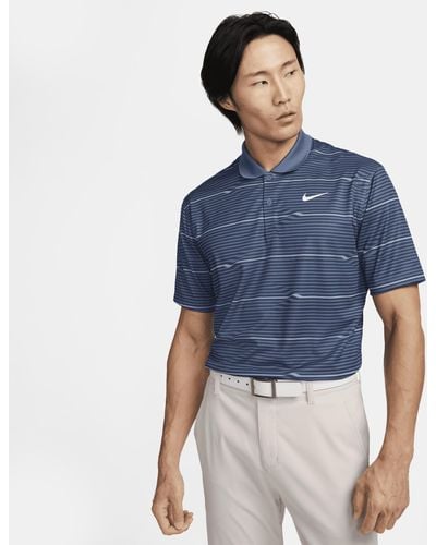 Nike Victory Dri-fit Golf Polo - Blue