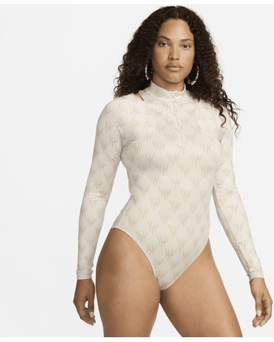 Nike Serena Williams Design Crew Long-sleeve Bodysuit - Natural